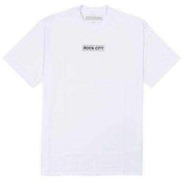 Imagem de Camiseta Rock City Logo Box Branco-Masculino