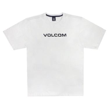 Imagem de Camiseta Volcom Plus Size Ripp Euro Branca-Masculino