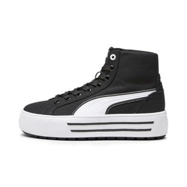 Imagem de PUMA Tênis feminino Kaia 2.0 Mid, Preto/branco, 38