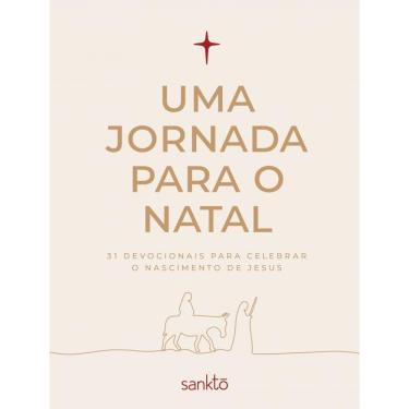 Imagem de Uma jornada para o Natal: 31 Devocionais para celebrar o nascimento de Jesus - Capa Creme