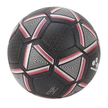 Imagem de Bola de Futebol Brilhante, Bola de Futebol Iluminada Tamanho PU 5 Superfície Plana Bola de Futebol Reflexiva Brilhante que Brilha No Escuro Bola de Futebol Dentro e Fora para