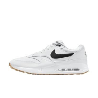 Imagem de Nike Tênis de golfe masculino Air Max 1 '86 OG G (FN0697-100, branco/marrom médio/preto), Branco, 43