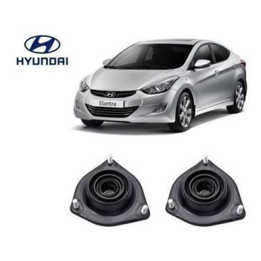 Imagem de 2 Coxim Batente Amortecedor Dianteiro Hyundai Elantra 2011 2012 2013 2