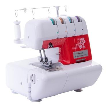 Imagem de Máquina De Costura Overlock Sun Special Sun Point Ss-320 Portátil Vermelha 220v SS-320