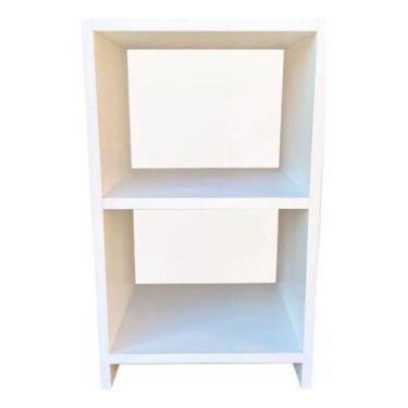 Imagem de Armário Com Dois Nichos Organizadores Ideal Para Banheiro Elegante - T