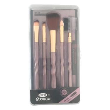 Imagem de Kit 5 Pincéis Para Maquiagem E Cosméticos - DT1519 - DS