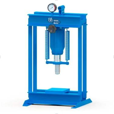 Imagem de Prensa Hidráulica 10 Toneladas P 10000 c/ Manômetro - BOVENAU