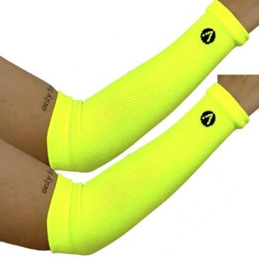 Imagem de Manguito Curto De Volei Liso Tamanho Único Vistho, Amarelo