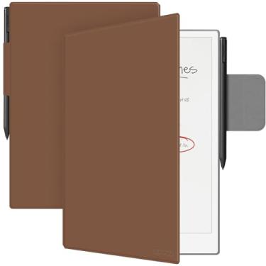 Imagem de Aippdo Capa para tablet Notável Paper Pro de 11,8 polegadas, tablet de papel colorido (lançado em 2024), design fólio com ímã Bulit, capa de couro, com função despertar/hibernar automática.