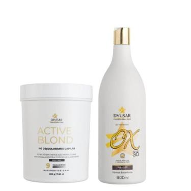 Imagem de Kit Pó Active Blond+ Ox 30 Volumes Dyusar - Dyusar Cosmeticos