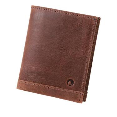 Imagem de Carteira Couro Legítimo Slim Masculina Nota Salvador Couro50