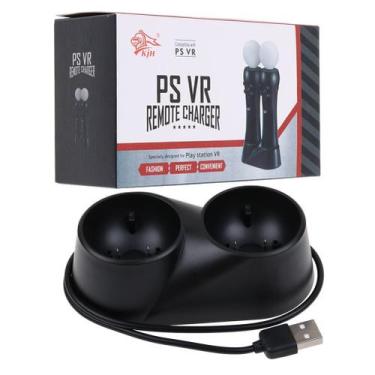 Imagem de Carregador Base Para Controles Compatível Com Ps Move VR PlayStation 4