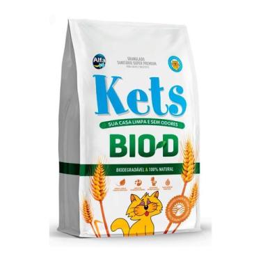 Imagem de Areia Kets Bio-D para Gatos 3kg - AlfaPet / Kets