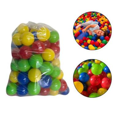 Imagem de 50 bolinhas coloridas - BATATINHAS BRINQUEDOS