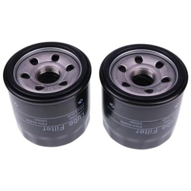 Imagem de Chamixx 2 filtros de óleo 8M0162829 8M0162830 compatíveis com motor de popa Mercury 25 30 40 50 60 HP 4 tempos