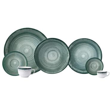 Imagem de Aparelho De Jantar 42 Peças Esfera Verde Schmidt