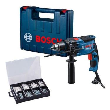 Imagem de Furadeira Impacto Bosch Gsb 16re 850w Kit Fixação Broca 220v