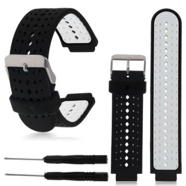 Imagem de Pulseira Para Garmin 230 235 630 220 620 735xt Diversas Cores - Genéri