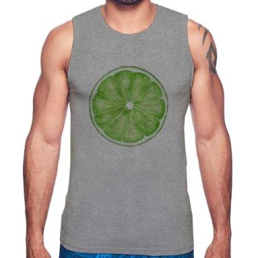 Imagem de Regata Limão - Foca na Moda, Cinza, G