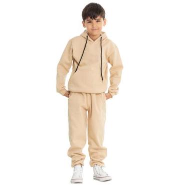 Imagem de Conjunto Moletom Infantil Superconforto Cores Alegres para Todo Dia Co