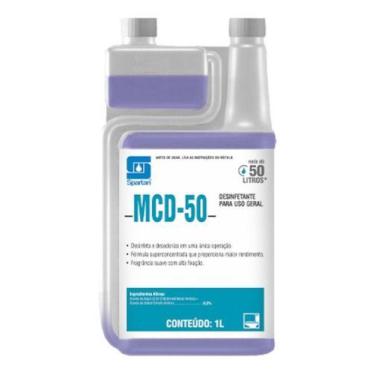 Imagem de Desinfetante Mcd-50 Spartan 1l P/ Lixeiras Banheiros Ralos