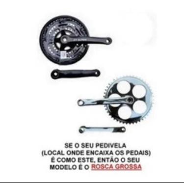 Imagem de Pedal Gts Plataforma Aluminio ORIGINAL Rosca Fina ou Grossa, Polido
