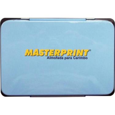 Imagem de Almofada Carimbo N.3 MP 773 Preto - Tampa Metal - Masterprint
