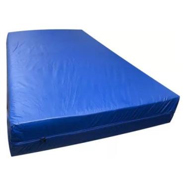 Imagem de Capa Impermeável para Colchão Solteiro Hospitalar  Proteção Anti Alérg