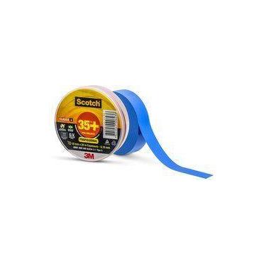 Imagem de Fita Isolante Scotch 35+ Azul 19 mm - 3M do Brasil