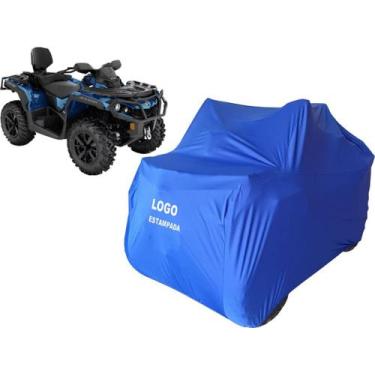 Imagem de Capa Para Quadriciclo Com Logo Can-Am Outlander Max Xt 850 - Mz, Azul