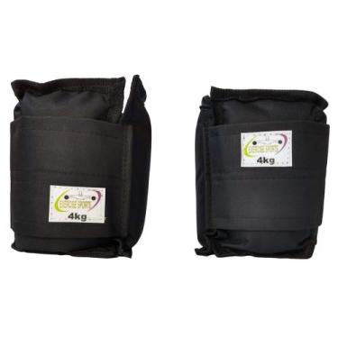 Imagem de Caneleira / Tornozeleira 4 KG - Exercise Sports, Preto
