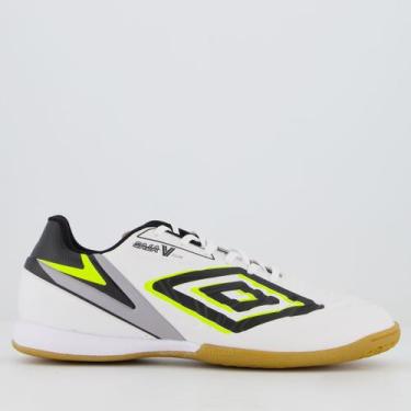 Imagem de Chuteira Umbro Sala V Club Futsal Branca, 42