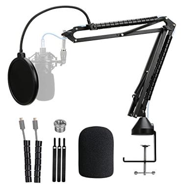 Imagem de YOUSHARES Suporte de Microfone com Filtro Pop At2020 - Braço de Microfone Profissional Compatível com Audio-Technica At2020 At2020Usb+ At2035 Por