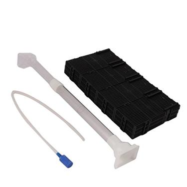 Imagem de XMHF Placa de filtro de plástico para tanque de peixes para aquário sob cascalho, 12 peças