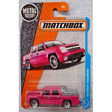 Imagem de Matchbox 2017 MBX Adventure City '02 Chevy Avalanche 24/125, Pink