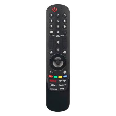 Imagem de MR24GA Ponteiro de voz substituído Magic Remote Commander adequado para LG TV MR22GA MR23GA MR23GN MR24GN OLED42C4PUA OLED48B4AUA OLED48C4AUA OLED55B4AUA OLED48C4PUA OLED97G4WUA OLED83C4PUA 2 022-2