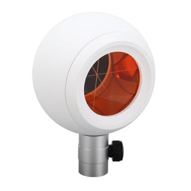 Imagem de Cabeça de Prisma de Levantamento, Formato de Esfera de Prisma de Estação Total Com Fundo Magnético, Esfera de Varredura de 64 Mm de Diâmetro e 100 Mm Prisma de Levantamento para
