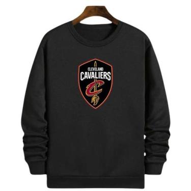 Imagem de Blusa Moletom Gola Basquete Cleveland Cavalier Lebron Basketball - Loj