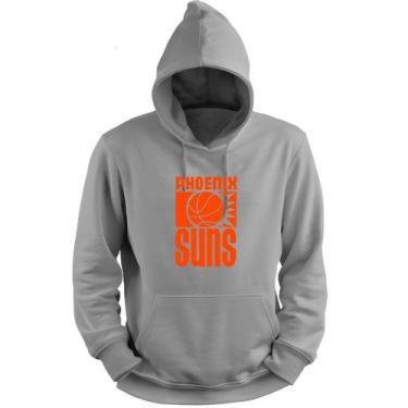 Imagem de Blusa Moletom Capuz Basquete Phoenix Sunss Basketball - Loja White Mam