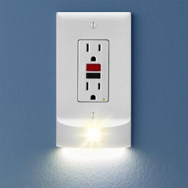 Imagem de SnapPower 1 Pacote Stormlight Capa De Tomada De Luz Noturna Para Falha De Energia - Luz Led Com Sensor Do Anoitecer Ao Amanhecer - Bateria De Reserva De Até 6 Horas Para Iluminação De Emergência Con