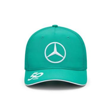 Imagem de Boné Oficial Mercedes-AMG Petronas F1 Team 2024 "Petronas 50 Anos"  Ed