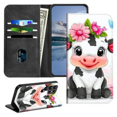 Imagem de HEAKIERG Capa magnética Sansung Galaxy S25 Ultra 5G de 6,9 polegadas com porta-cartão, capa protetora à prova de choque com bloqueio de RFID, compartimento para cartão de crédito, capa tipo carteira