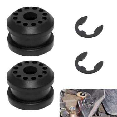 Imagem de Anyhut Kit de buchas de ligação de câmbio automotivo de 2 peças, bucha de 1,9 cm x 1,2 cm + braçadeira de anel eletrônico de 1,5 cm x 1,3 cm, substitui peças OEM #5210555AA 68078975AA, para Dodge Ram