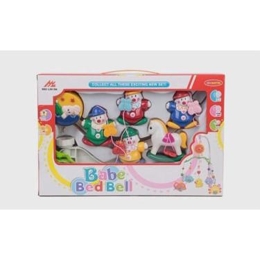 Imagem de Móbile Musical Giratório Brinquedo Para Berço Bebê Palhacinho