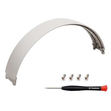 Imagem de HQB-STAR Kit De Substituição Faixa Cabeça Sem Fio Para Beats Studio Pro 2023, Reparo Superior, Acessórios Fones Ouvido Resistente A Flexões, Durável, Materiais Compostos + Ferramentas (Arenito)