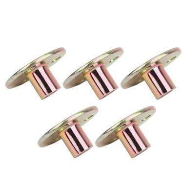 Imagem de 5 PCs Ferro, Flange de Porca T 3 Orifícios de Mobiliário Galvanizado Porcas de Fixação de Camisetas Base Redonda High GTH M6 M8 M10 (M6)
