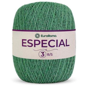 Imagem de Barbante EuroRoma Especial Colorido nº 3 8/5 - 1400 metros, 802 ESMERA