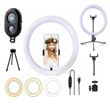 Imagem de Ringh Light 10'' Kit Iluminação Youtuber - DACAR