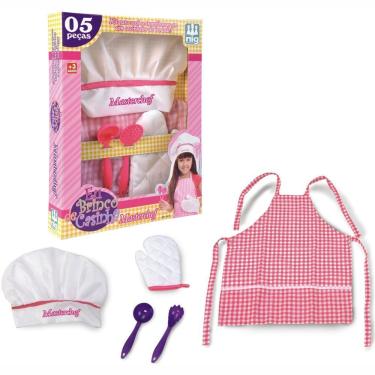 Imagem de Eu Brinco De Casinha - Super Chef - Rosa - 0611 - Nig Brinquedos