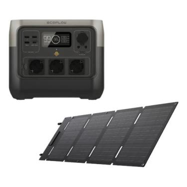 Imagem de Estação De Energia River 2 Pro + Painel Solar De 45w Ecoflow, 220V